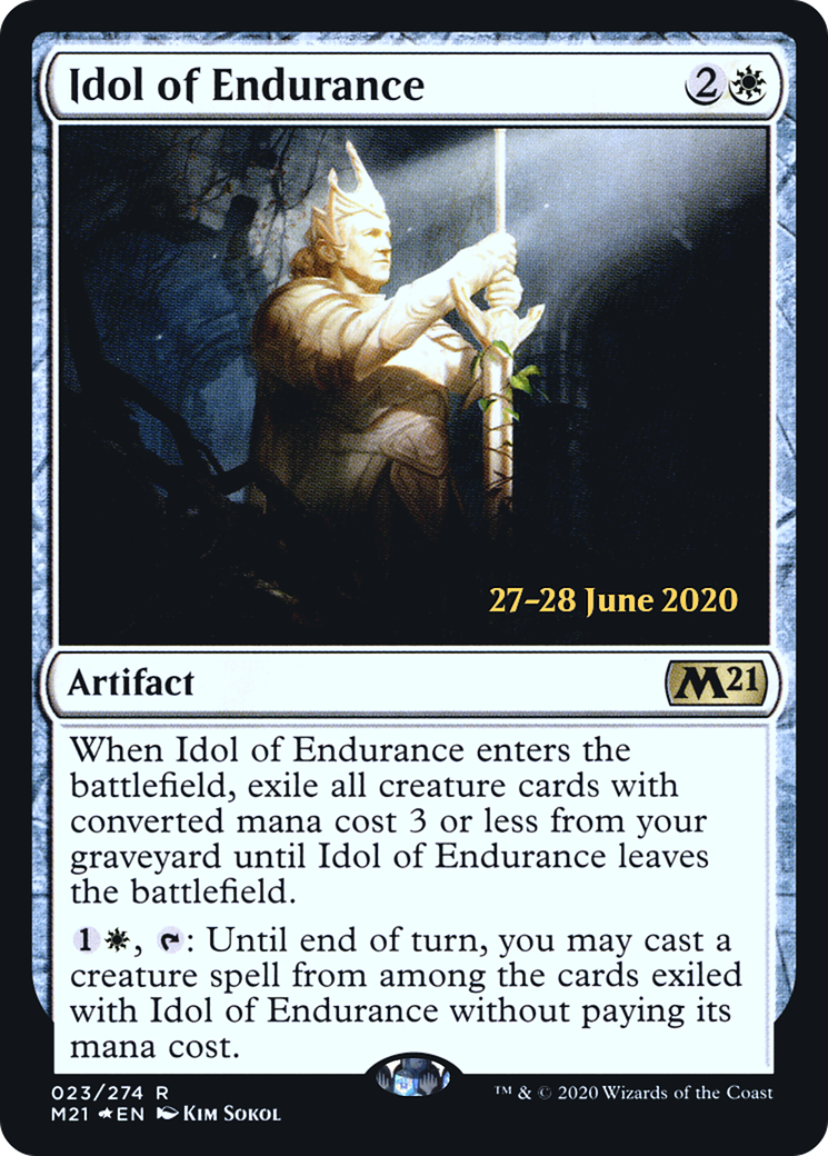 Image of Idol of Endurance (PRE-23S) - Core Set 2021 Promos Foil