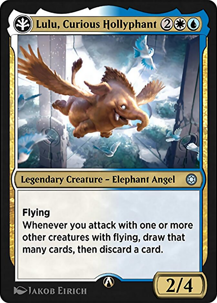 Image of Lulu, Curious Hollyphant (HBG-03U) - Alchemy Horizons: Baldur's Gate