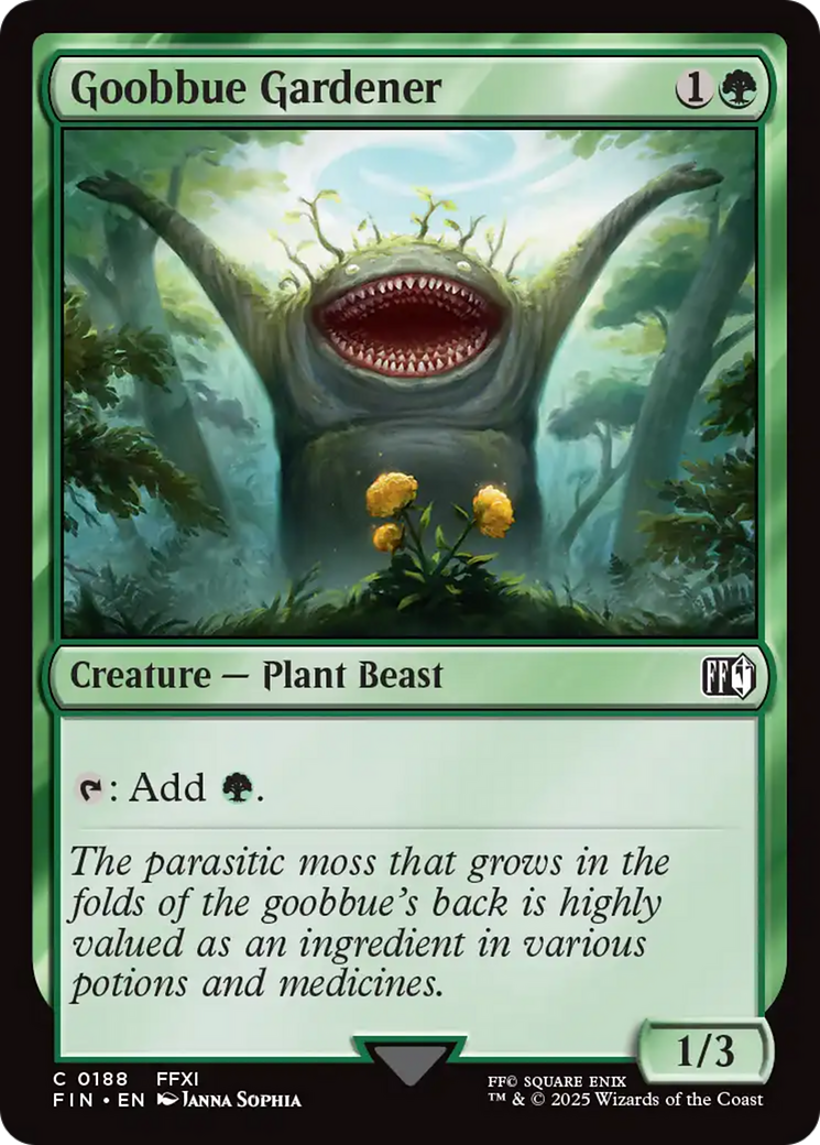 Image of Goobbue Gardener (FIN-188) - FINAL FANTASY Foil