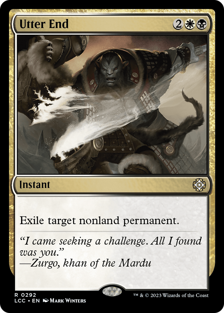 Image of Utter End (LCC-292) - The Lost Caverns of Ixalan Commander