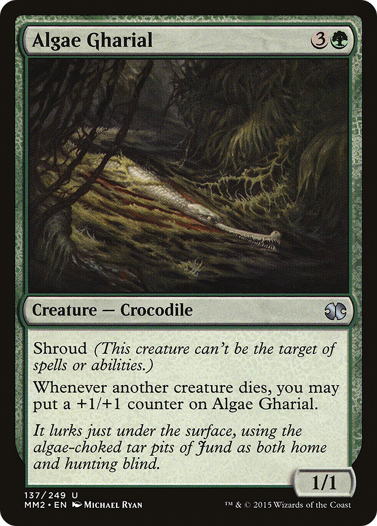 Image of Algae Gharial (MM2-137) - Modern Masters 2015