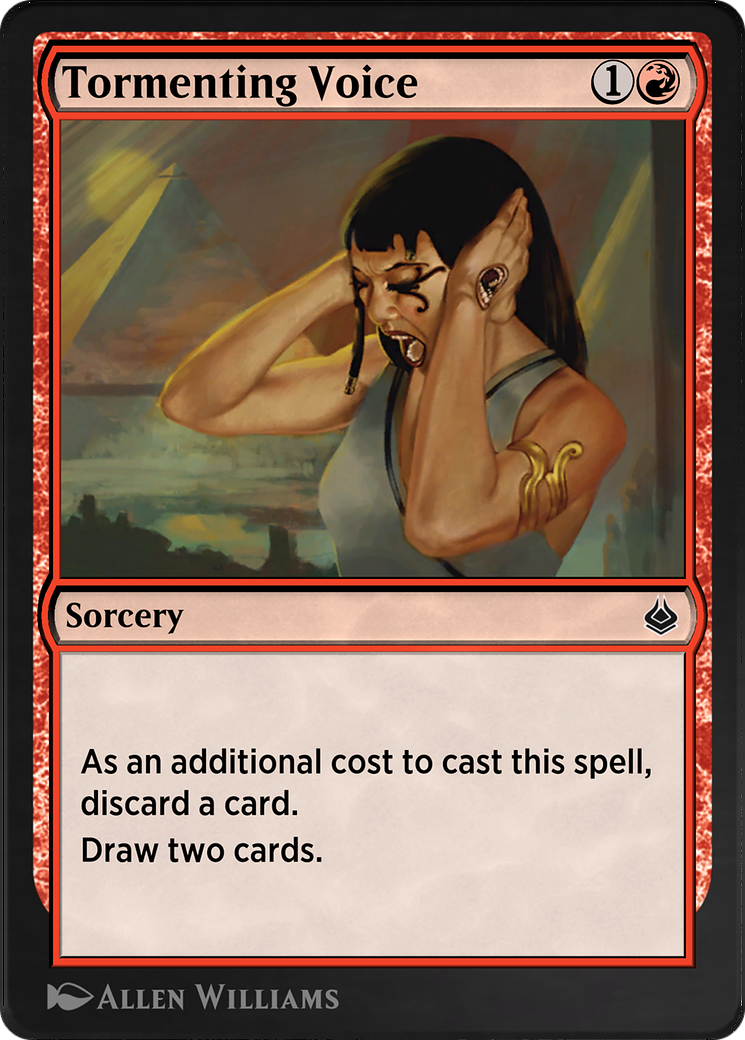 Image of Tormenting Voice (AKR-179) - Amonkhet Remastered
