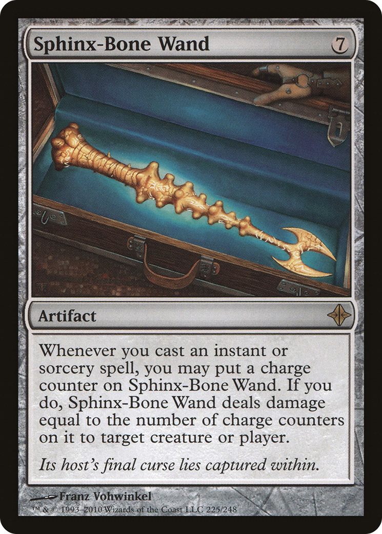 Image of Sphinx-Bone Wand (ROE-225) - Rise of the Eldrazi Foil
