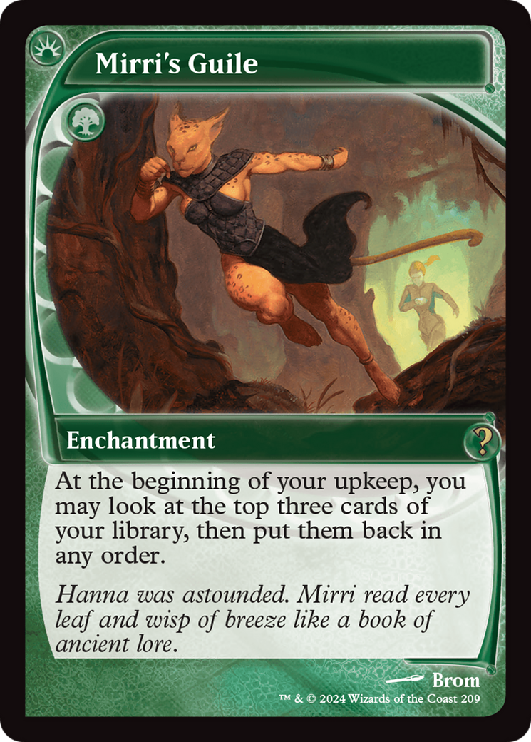 Image of Mirri's Guile (Future Sight) (MB2-209) - Mystery Booster 2 Foil