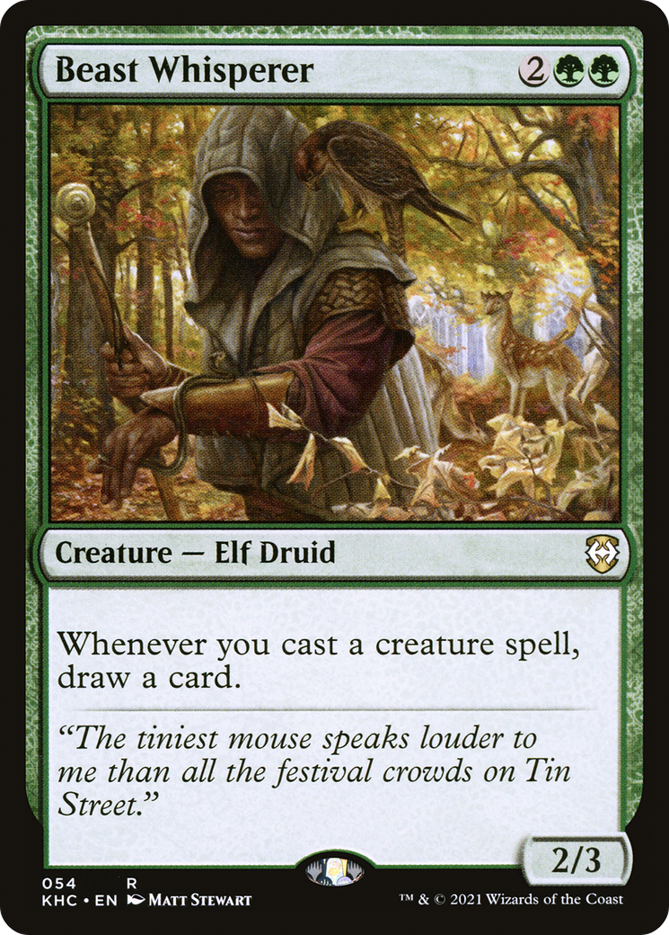Image of Beast Whisperer (KHC-054) - Kaldheim Commander