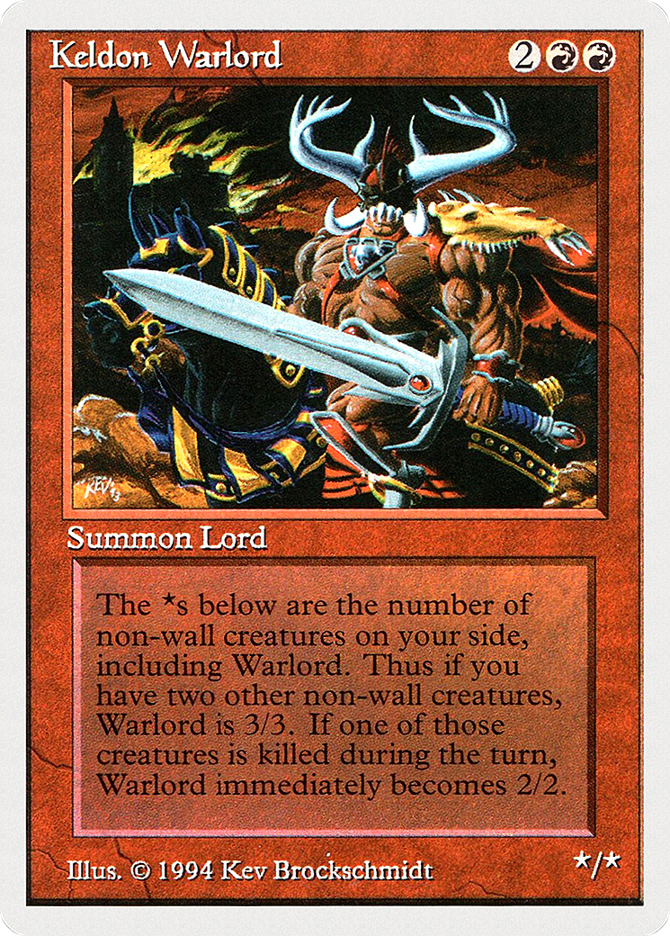 Image of Keldon Warlord (SUM-160) - Summer Magic / Edgar
