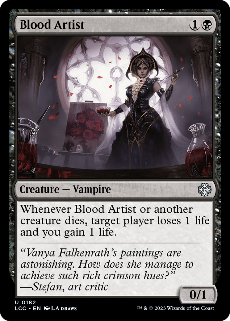 Image of Blood Artist (LCC-182) - The Lost Caverns of Ixalan Commander