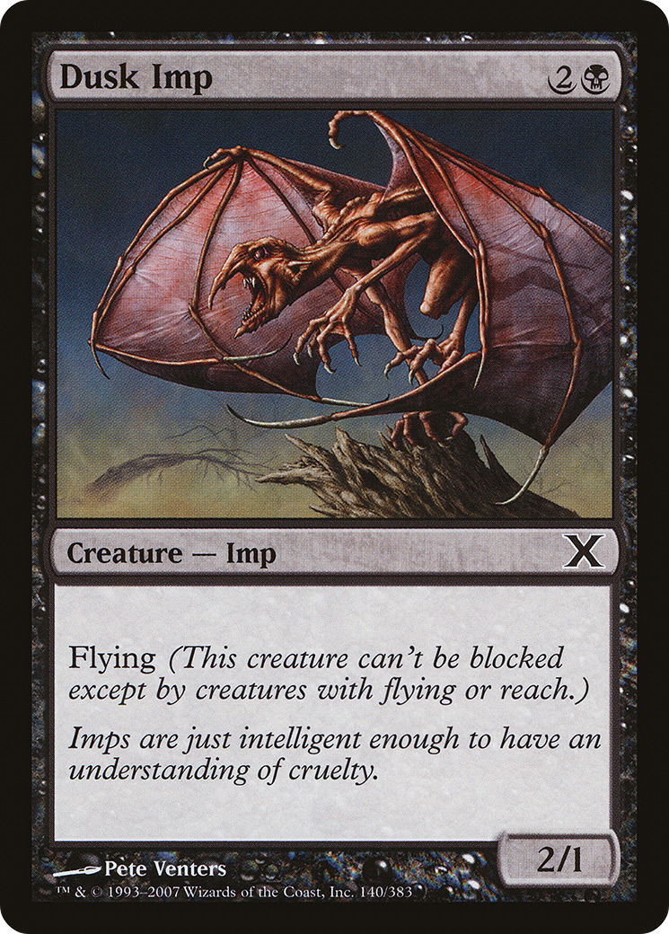 Image of Dusk Imp (10E-140) - Tenth Edition