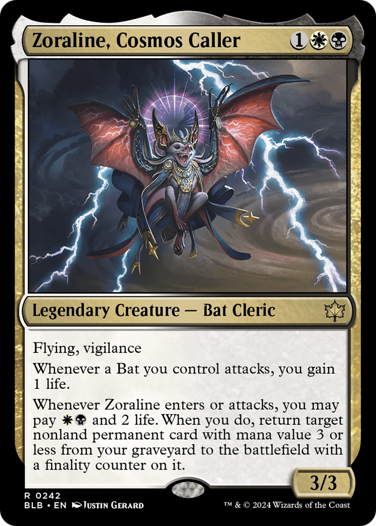 Image of Zoraline, Cosmos Caller (BLB-242) - Bloomburrow
