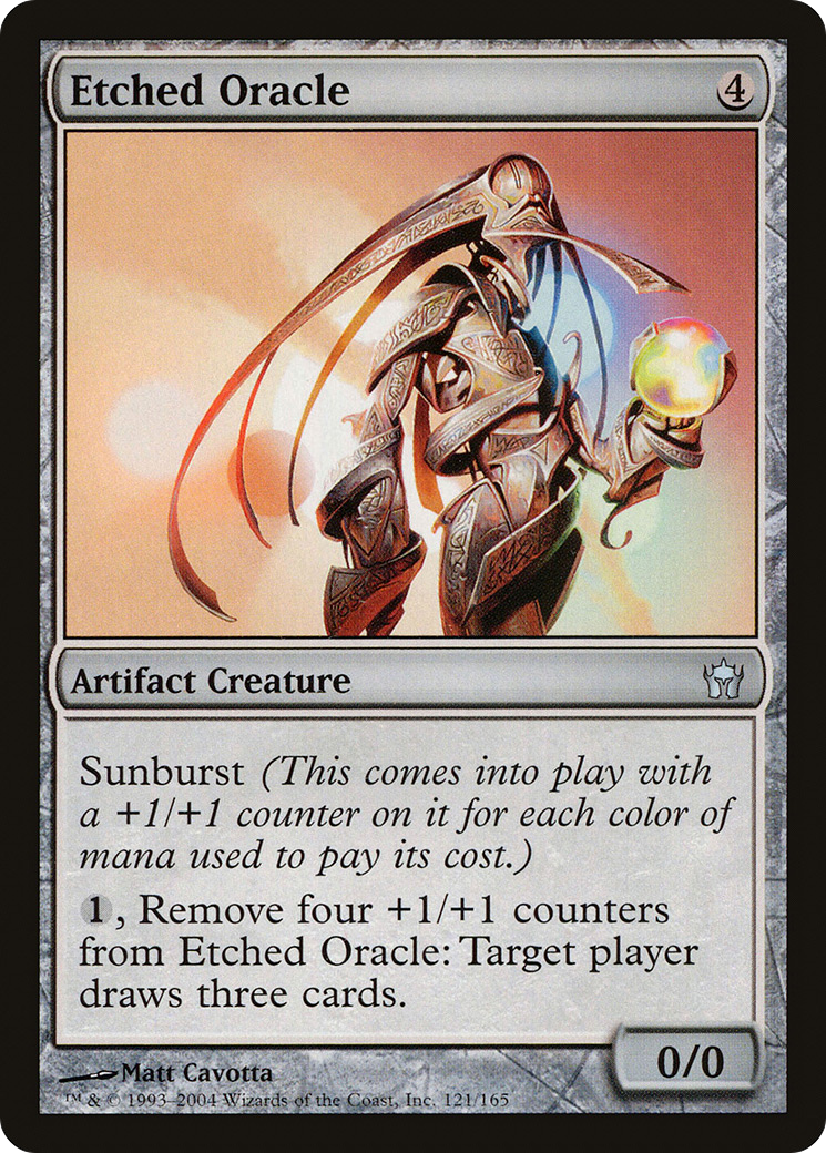 Image of Etched Oracle (5DN-121) - Fifth Dawn