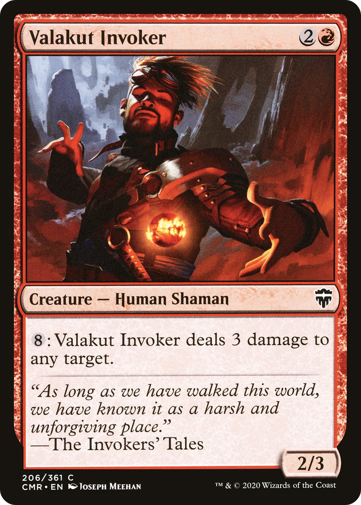 Image of Valakut Invoker (CMR-206) - Commander Legends