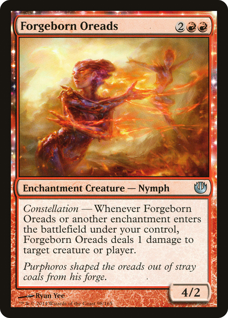 Image of Forgeborn Oreads (JOU-098) - Journey into Nyx: (enchantment) Foil