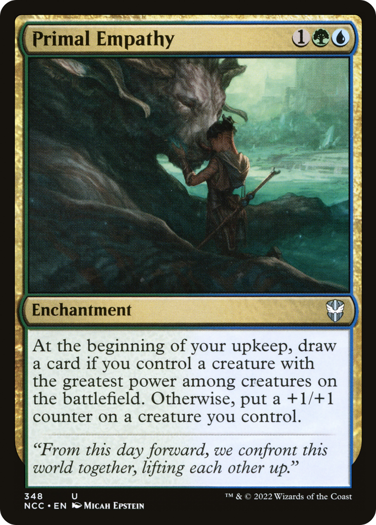 Image of Primal Empathy (NCC-348) - New Capenna Commander
