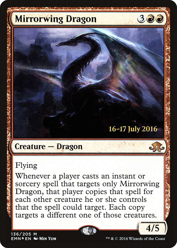 Image of Mirrorwing Dragon (PRE-136) - Eldritch Moon Promos Foil