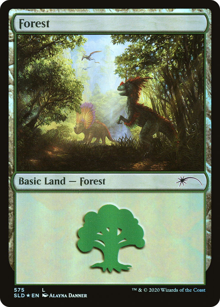 Image of Forest (575) (SLD-575) - Secret Lair Drop Foil