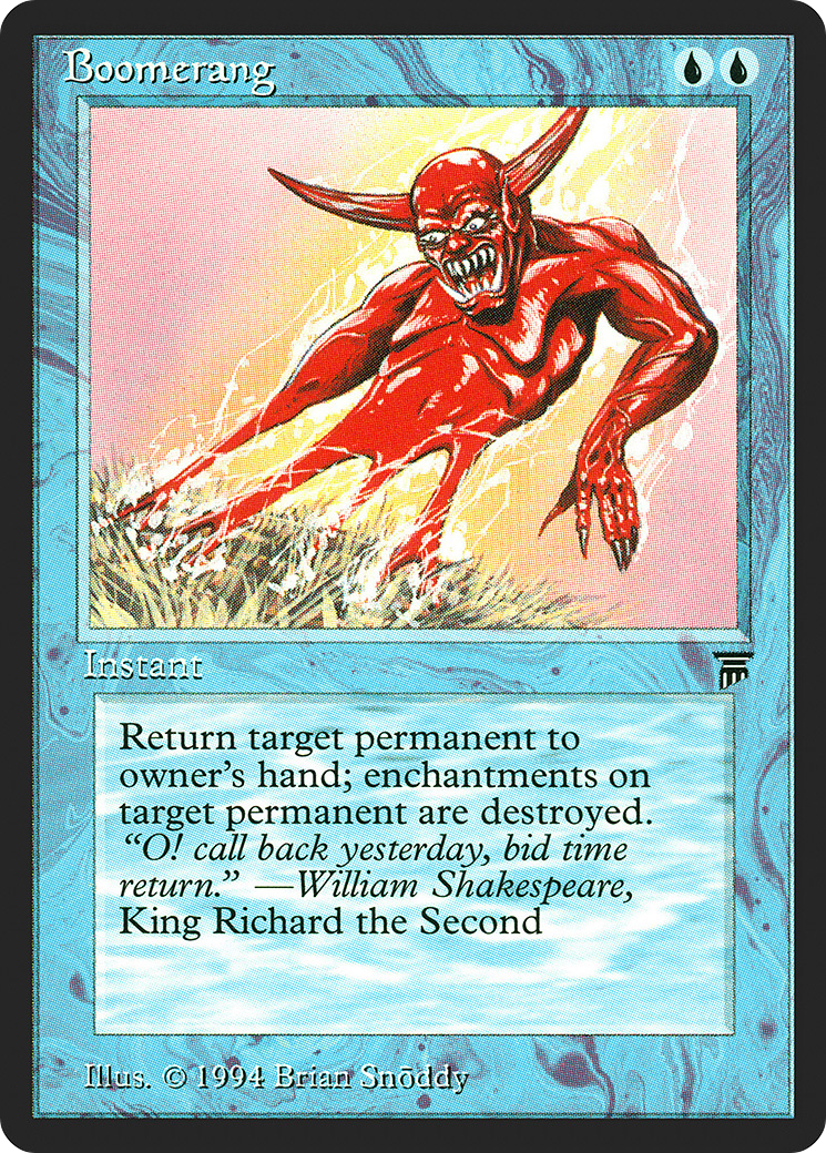 Image of Boomerang (LEG-) - Legends