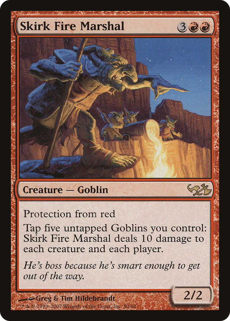 Image of Skirk Fire Marshal (EVG-050) - Duel Decks: Elves vs. Goblins