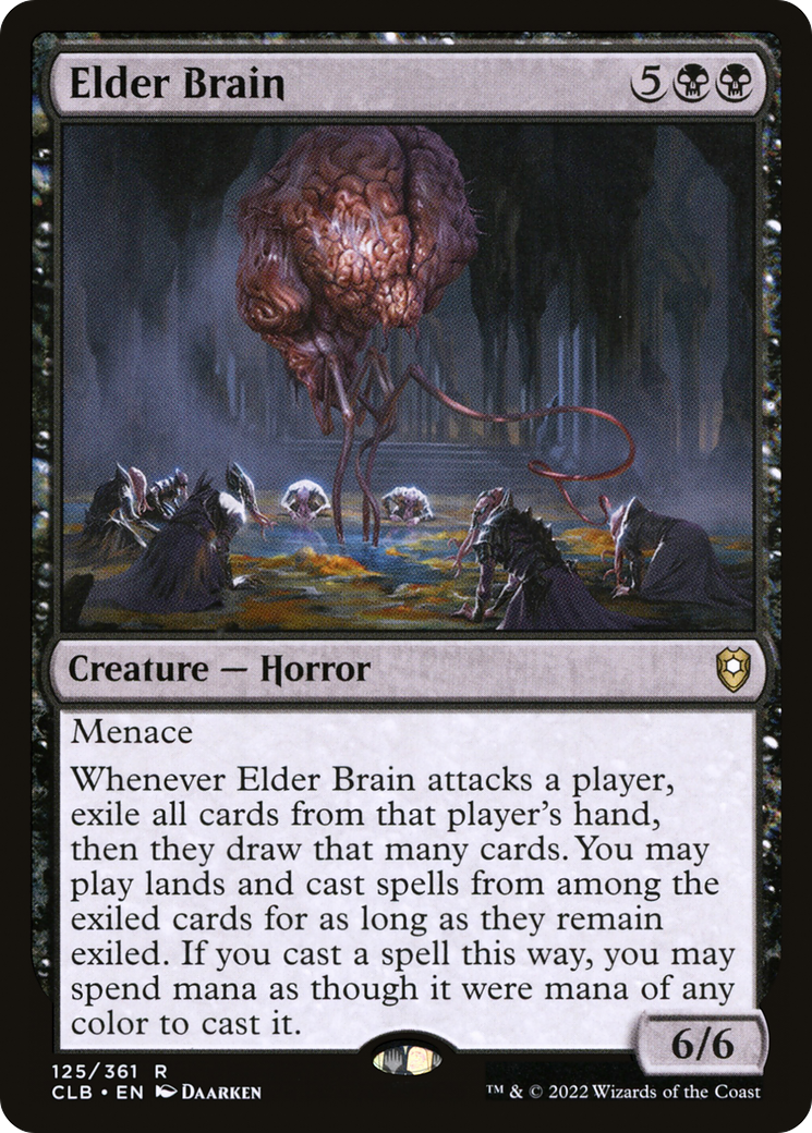Image of Elder Brain (CLB-125) - Commander Legends: Battle for Baldur's Gate