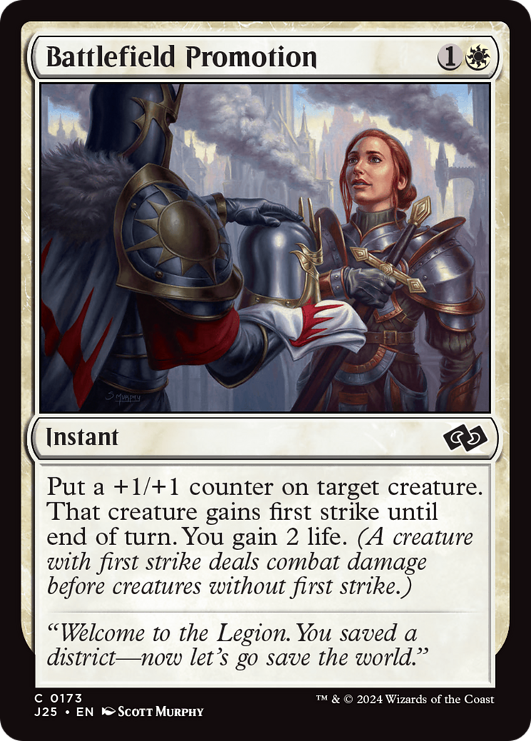 Image of Battlefield Promotion (J25-173) - Foundations Jumpstart