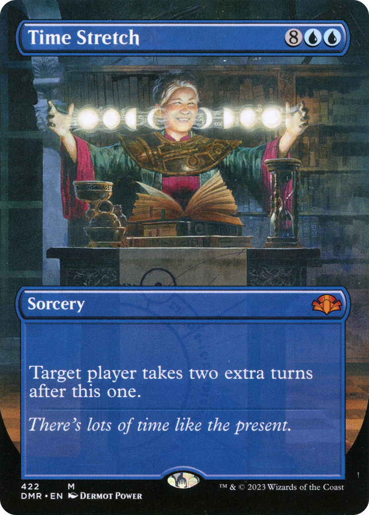 Image of Time Stretch (Borderless) (DMR-422) - Dominaria Remastered (Borderless)
