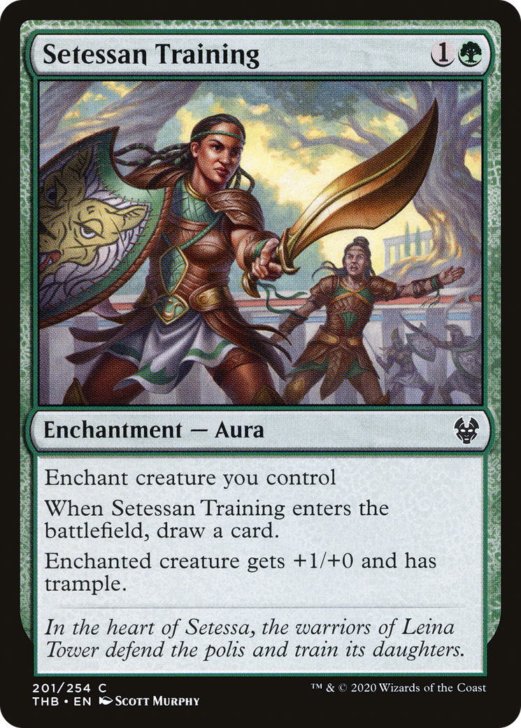Image of Setessan Training (THB-201) - Theros Beyond Death