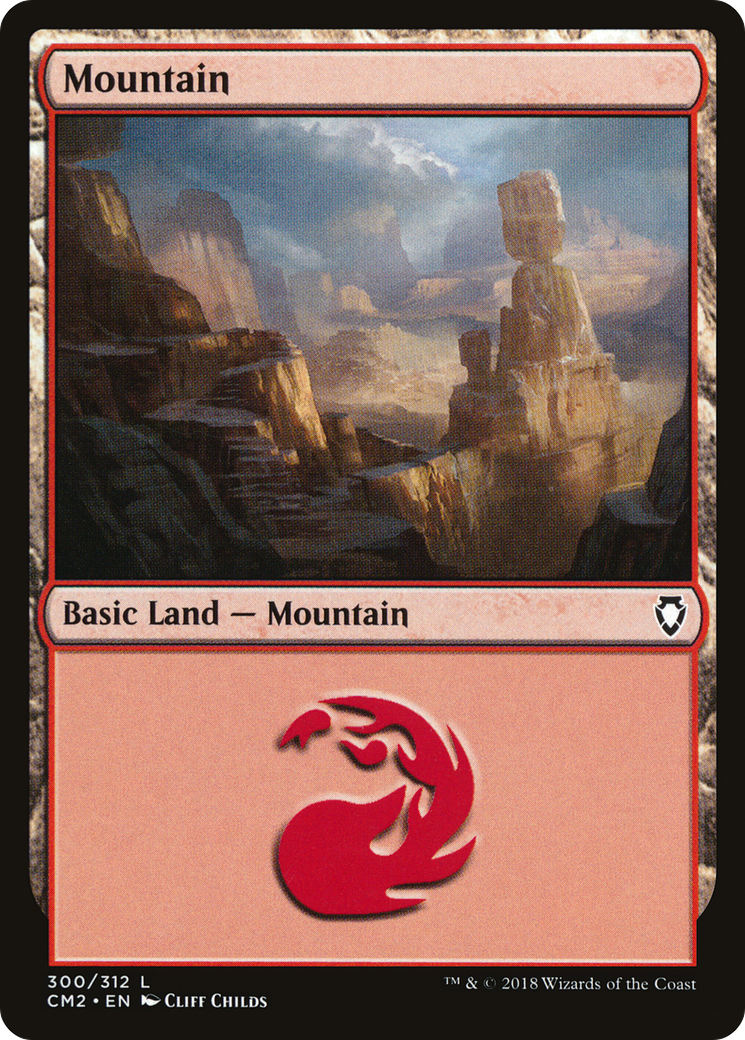Image of Mountain (300) (CM2-300) - Commander Anthology Volume II