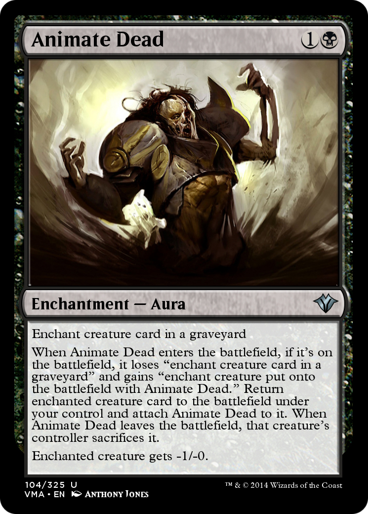 Image of Animate Dead (VMA-104) - Vintage Masters Foil
