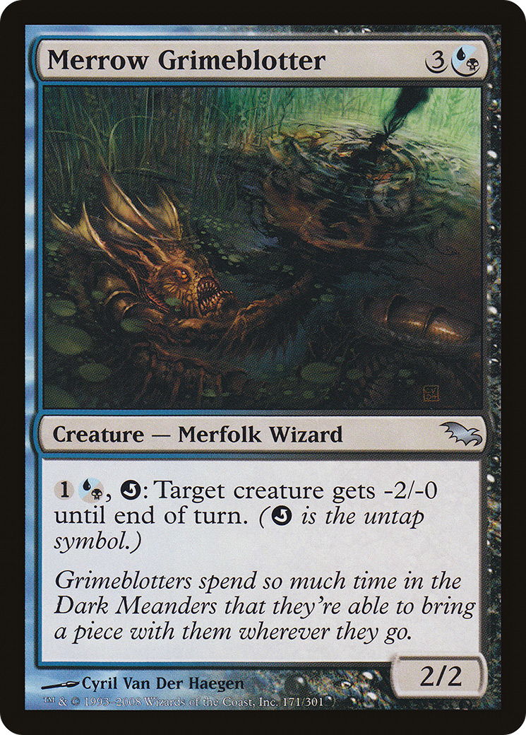 Image of Merrow Grimeblotter (SHM-171) - Shadowmoor