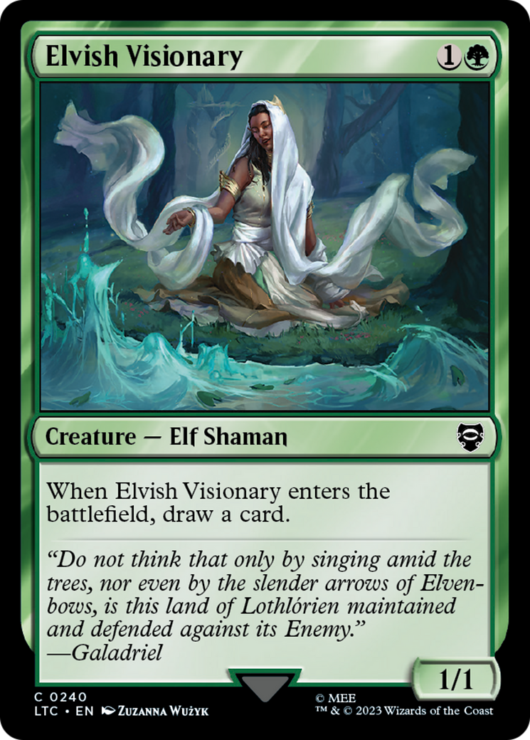 Image of Elvish Visionary (LTC-240) - Tales of Middle-earth Commander