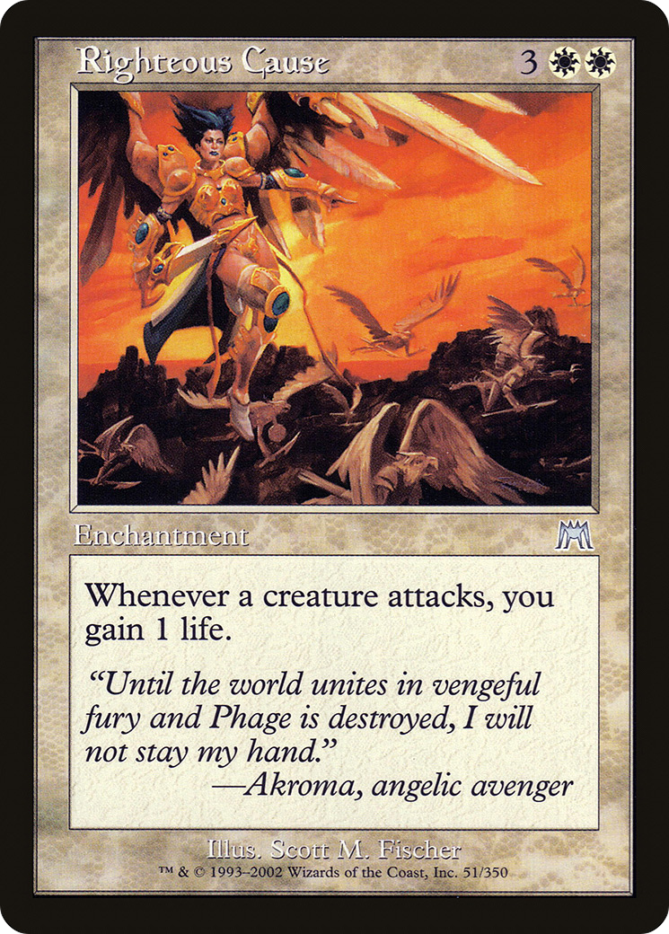 Image of Righteous Cause (ONS-051) - Onslaught
