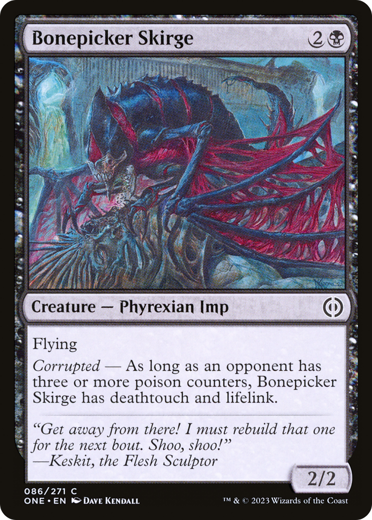 Image of Bonepicker Skirge (ONE-086) - Phyrexia: All Will Be One