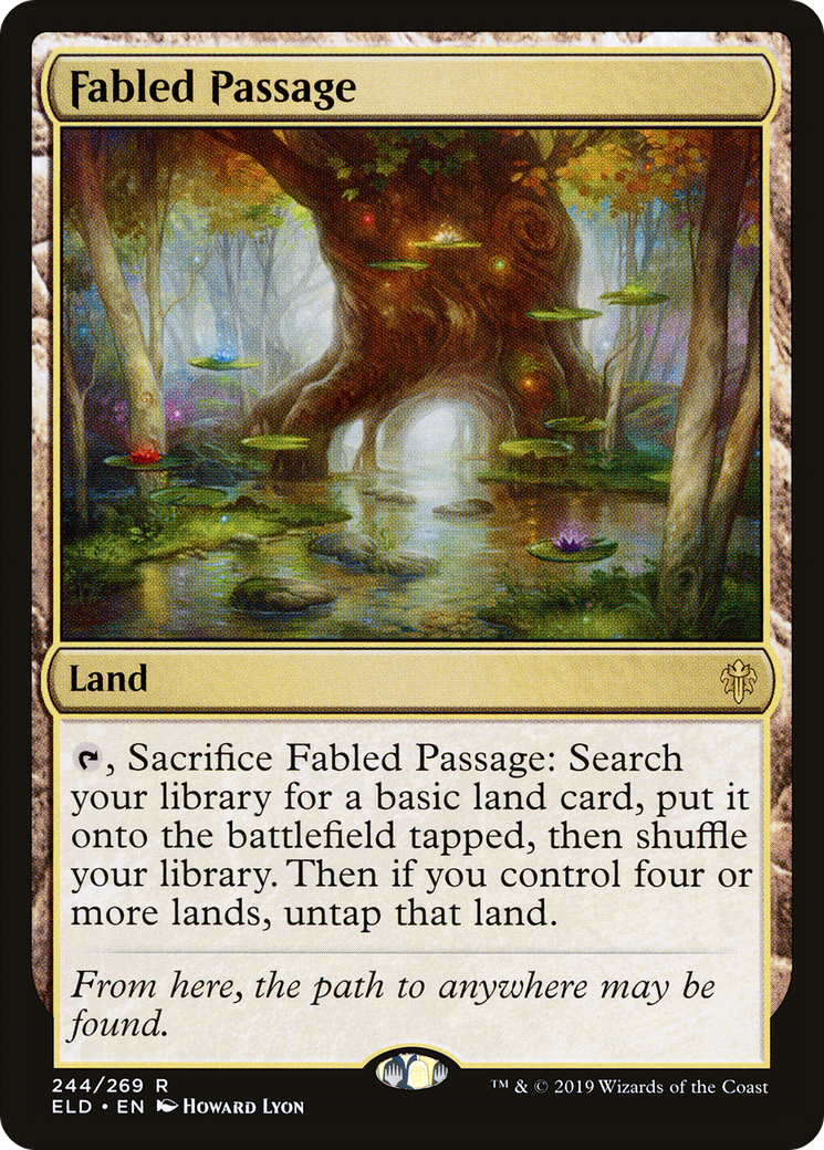 Image of Fabled Passage (ELD-244) - Throne of Eldraine