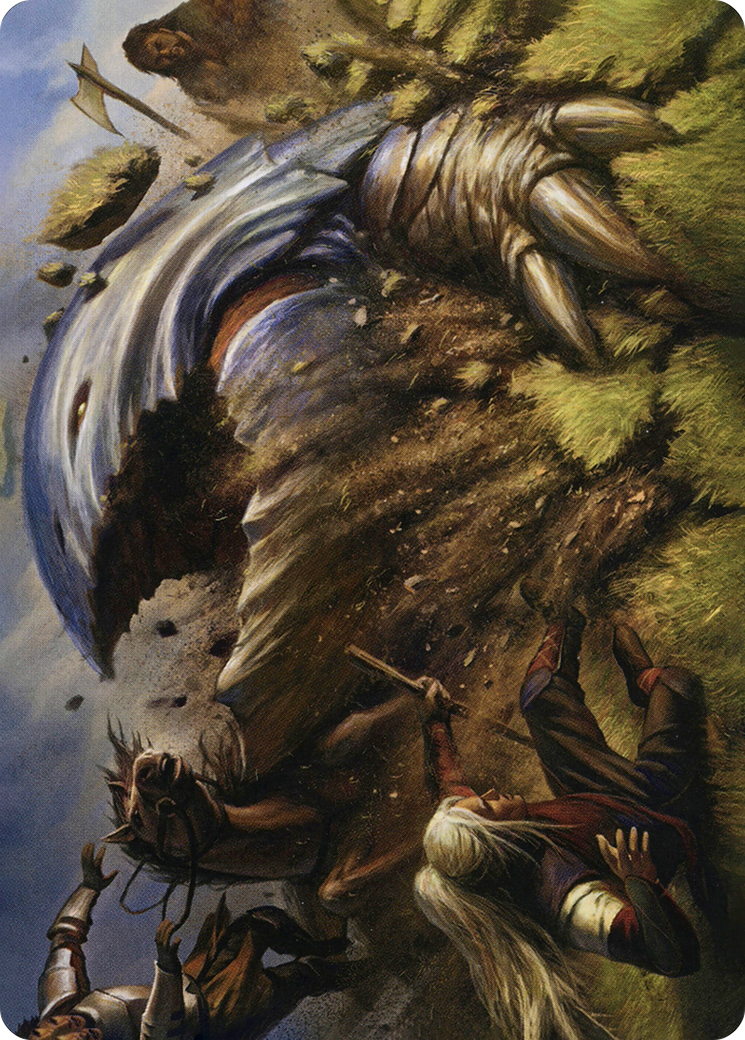 Image of Bulette // Bulette (AAFR-016) - Adventures in the Forgotten Realms Art Series (Borderless)