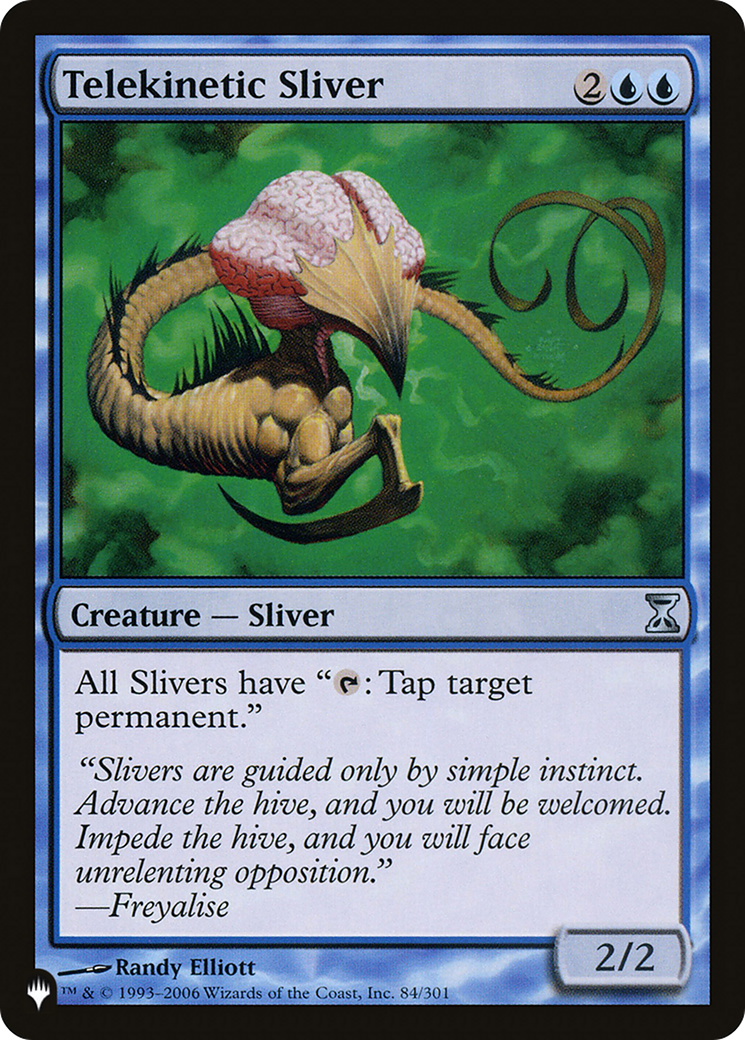 Image of Telekinetic Sliver (LIST-TSP-84) - The List