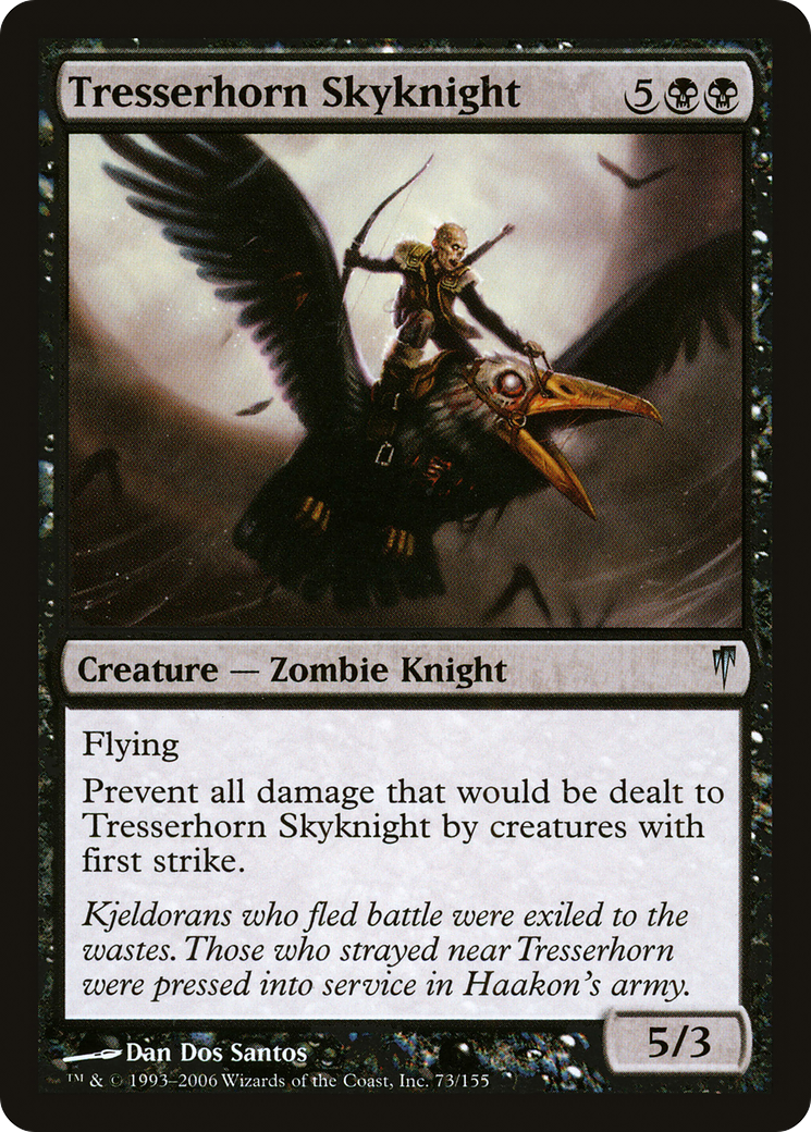 Image of Tresserhorn Skyknight (CSP-073) - Coldsnap Foil