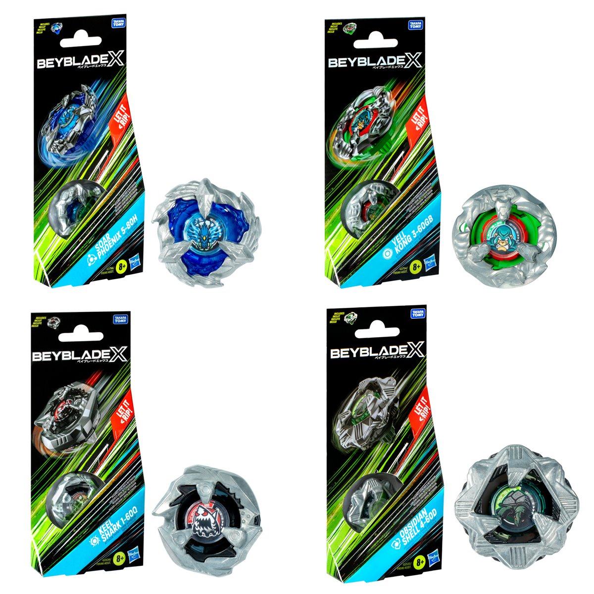 Beyblade X Booster Single Tops Wave $