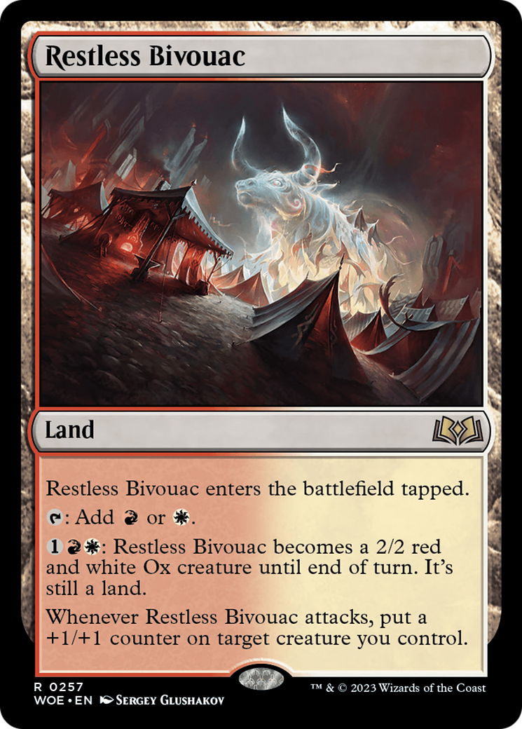 Image of Restless Bivouac (WOE-257) - Wilds of Eldraine