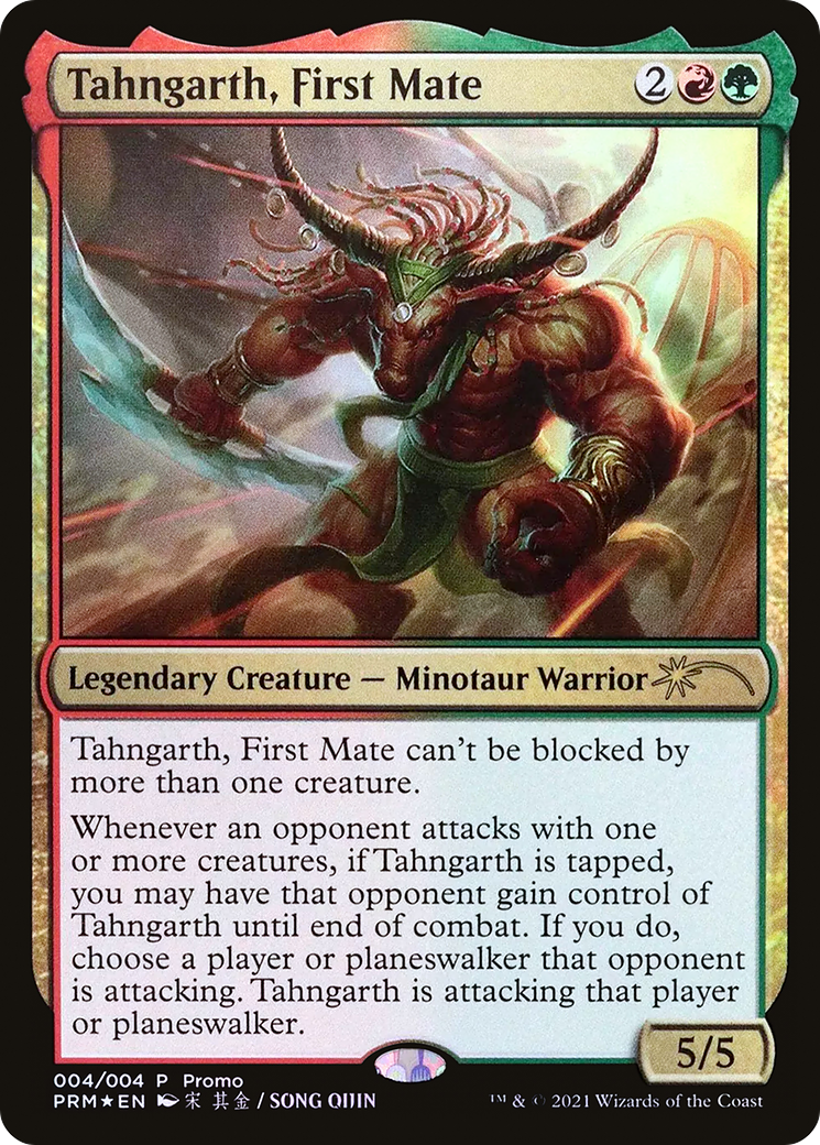 Image of Tahngarth, First Mate (UMP-004) - Year of the Ox 2021 Foil