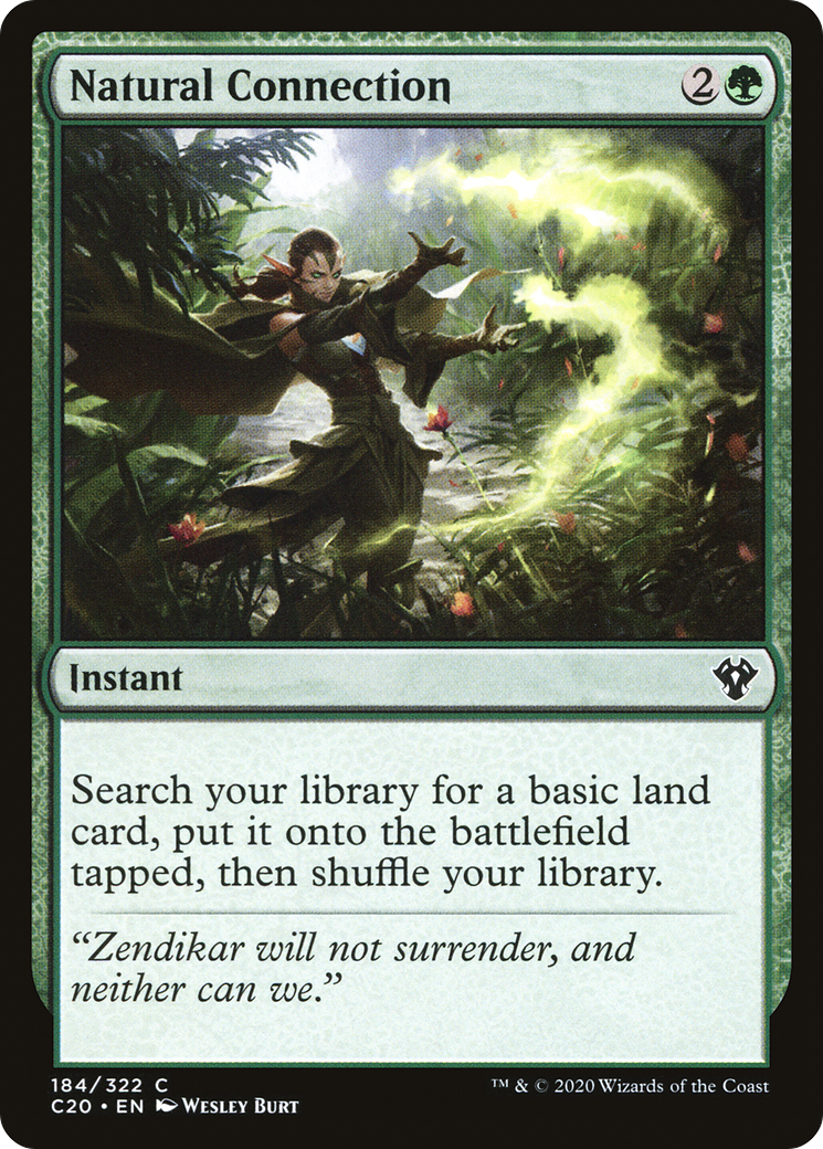 Image of Natural Connection (C20-184) - Commander 2020