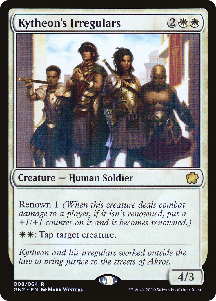 Image of Kytheon's Irregulars (GN2-008) - Game Night 2019