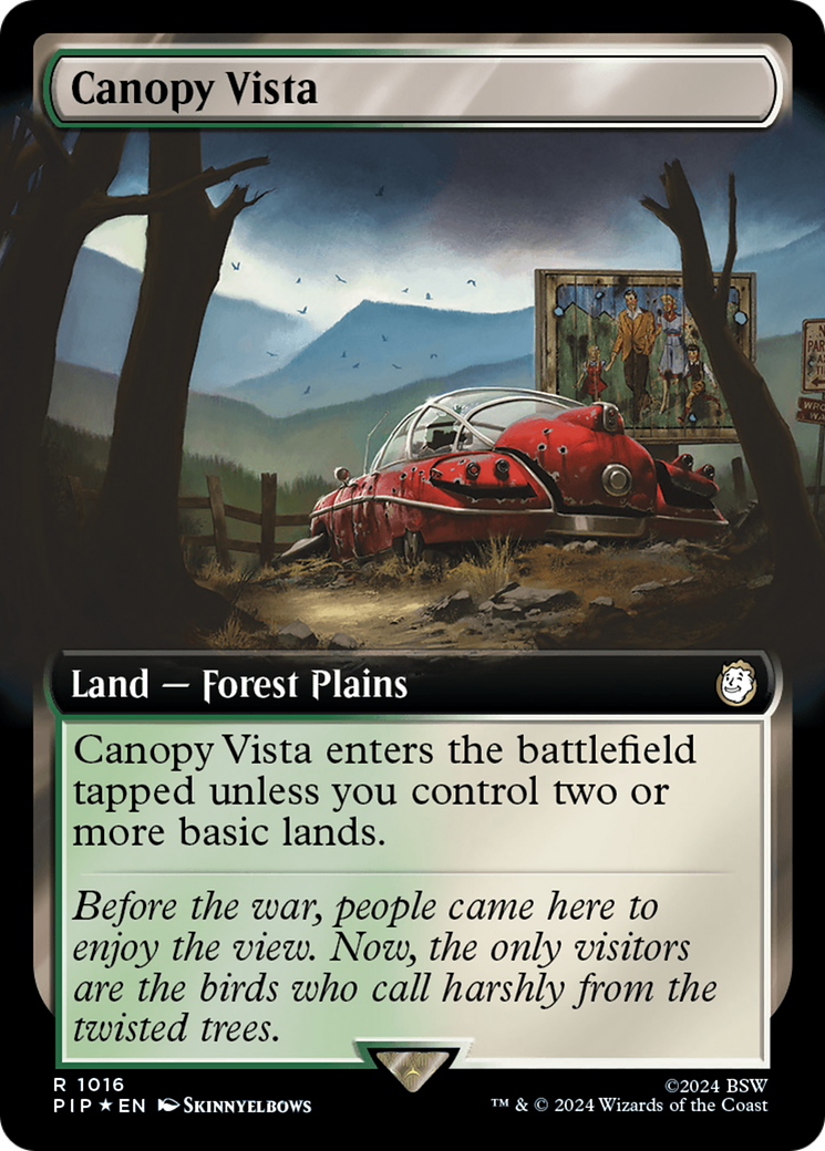 Image of Canopy Vista (Extended Art) (Surge Foil) (PIP-1016) - Fallout: (Extended Art) Foil
