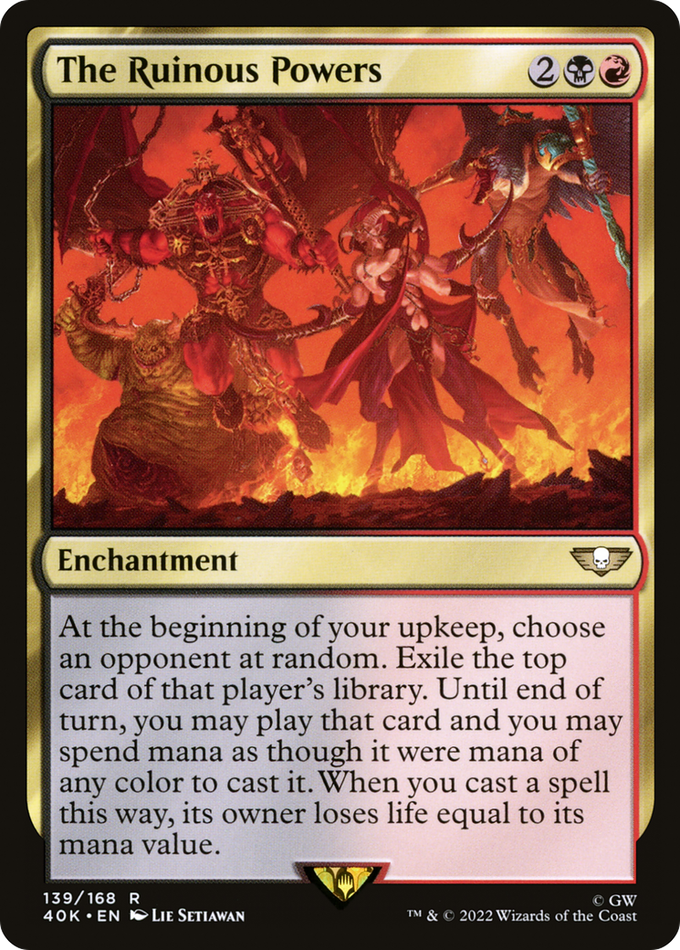 Image of The Ruinous Powers (40K-139) - Warhammer 40,000 Commander
