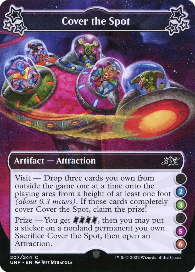 Image of Cover the Spot (2-3-5-6) (UNF-207) - Unfinity Foil