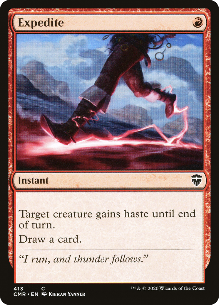 Image of Expedite (CMR-413) - Commander Legends
