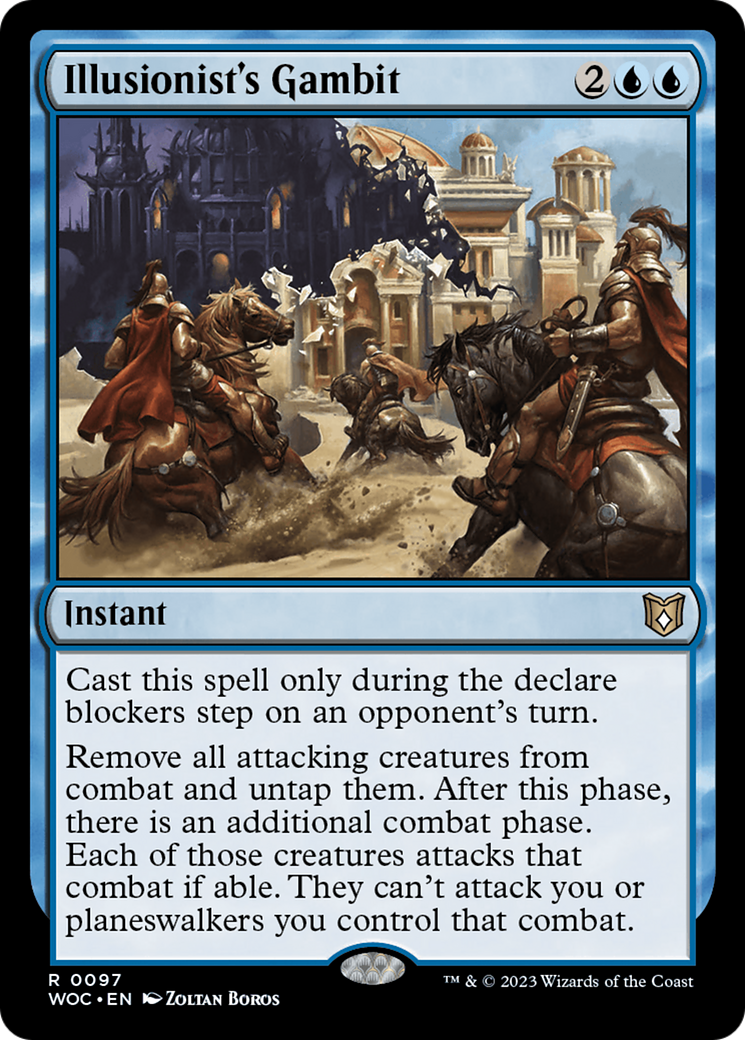 Image of Illusionist's Gambit (WOC-097) - Wilds of Eldraine Commander