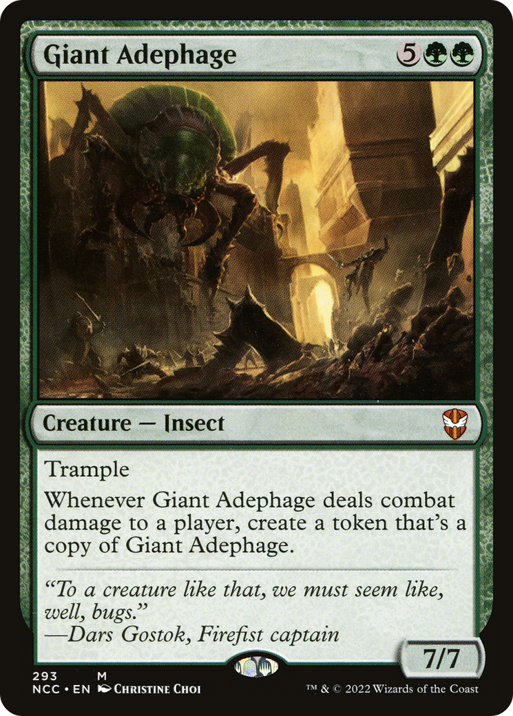 Image of Giant Adephage (NCC-293) - New Capenna Commander