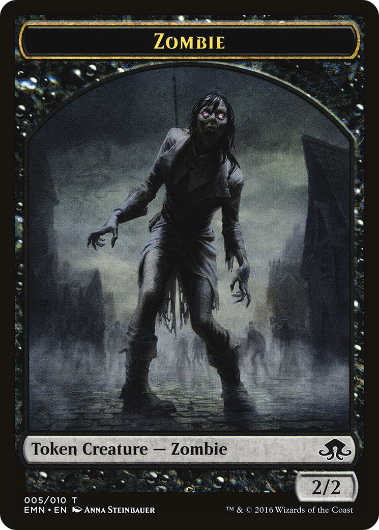 Image of Zombie Token (005) (EMN-005) - Eldritch Moon Tokens