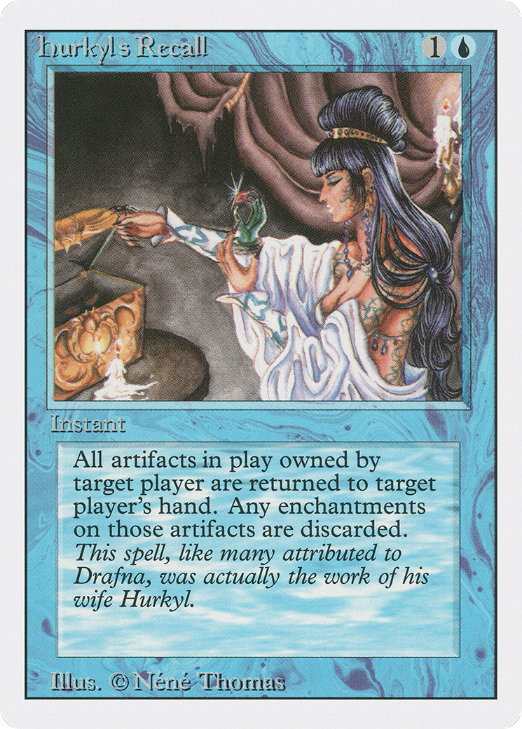 Image of Hurkyl's Recall (3ED-) - Revised Edition