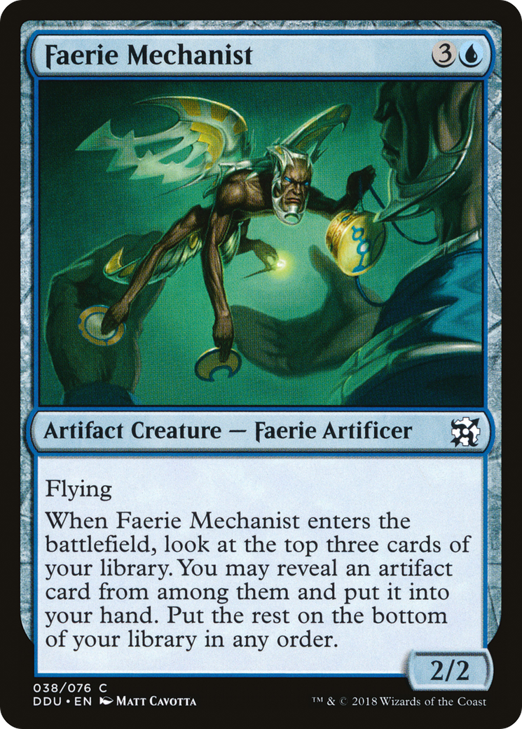 Image of Faerie Mechanist (DDU-038) - Duel Decks: Elves vs. Inventors