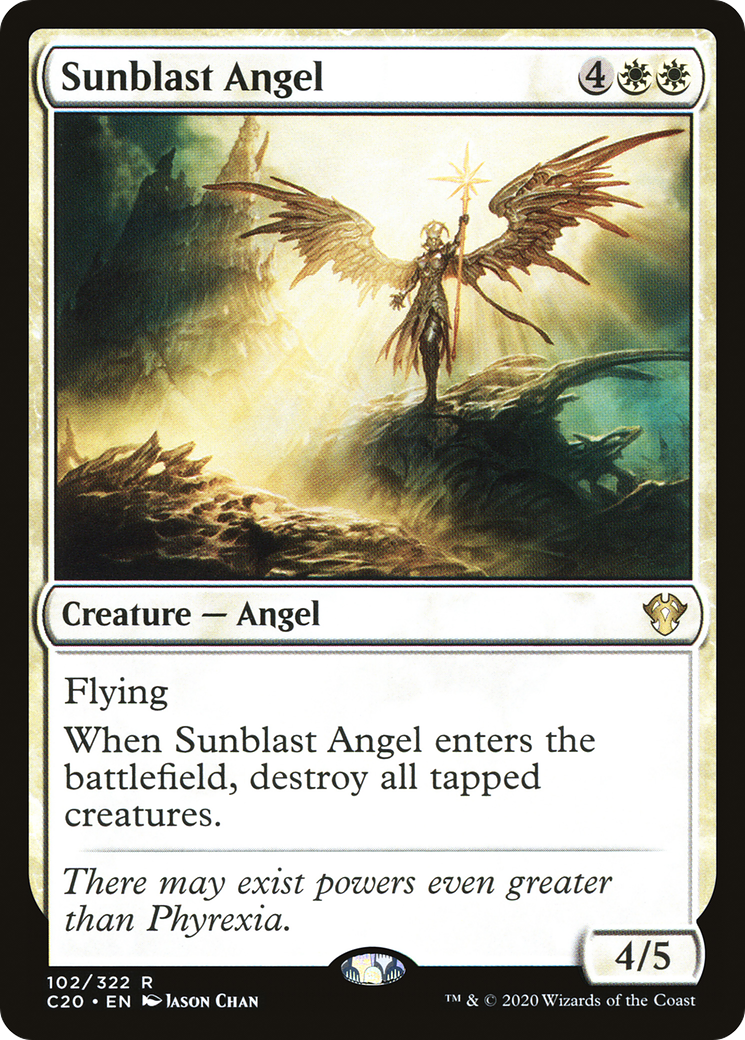 Image of Sunblast Angel (C20-102) - Commander 2020